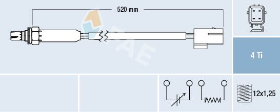 Obrázok Lambda sonda FAE  77180