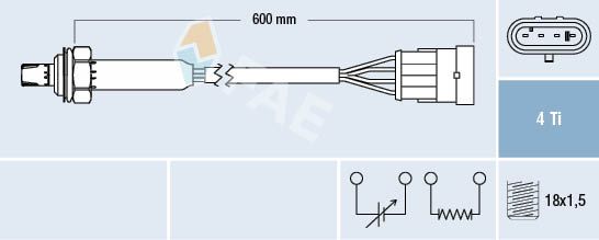 Obrázok Lambda sonda FAE  77183