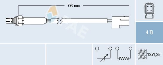 Obrázok Lambda sonda FAE  77185