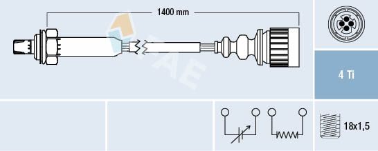 Obrázok Lambda sonda FAE  77186