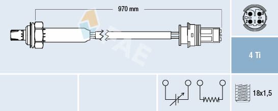 Obrázok Lambda sonda FAE  77190