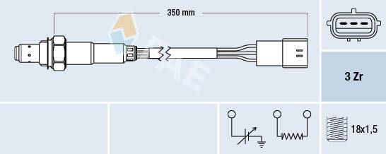 Obrázok Lambda sonda FAE  77191