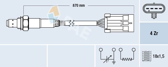 Obrázok Lambda sonda FAE  77194
