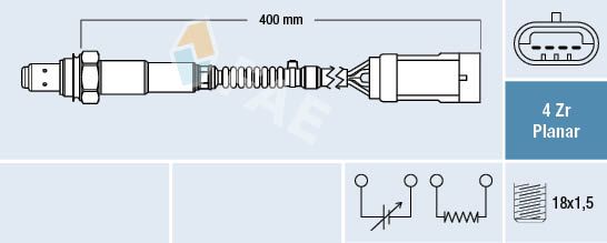 Obrázok Lambda sonda FAE  77206