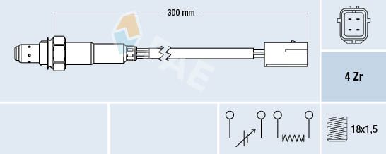 Obrázok Lambda sonda FAE  77213