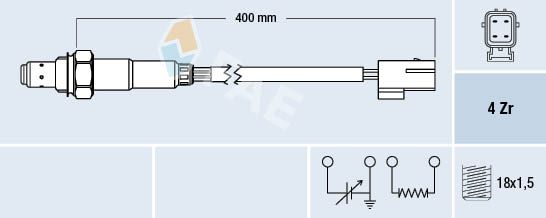 Obrázok Lambda sonda FAE  77216