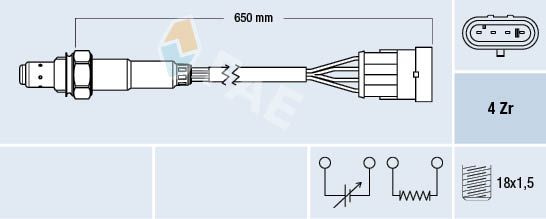 Obrázok Lambda sonda FAE  77219