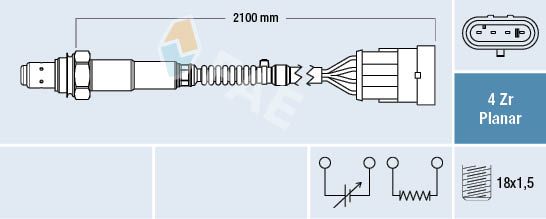 Obrázok Lambda sonda FAE  77227