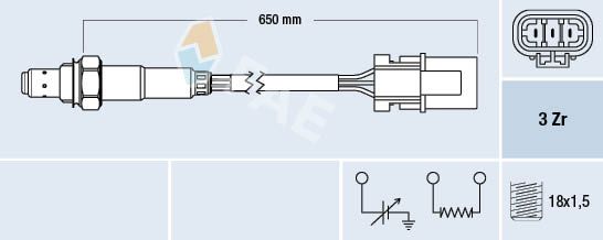 Obrázok Lambda sonda FAE  77229