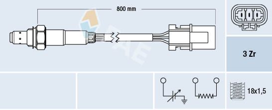 Obrázok Lambda sonda FAE  77230