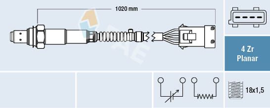 Obrázok Lambda sonda FAE  77236