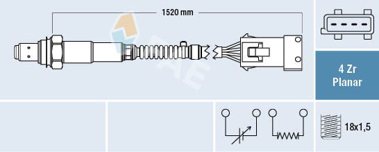 Obrázok Lambda sonda FAE  77242
