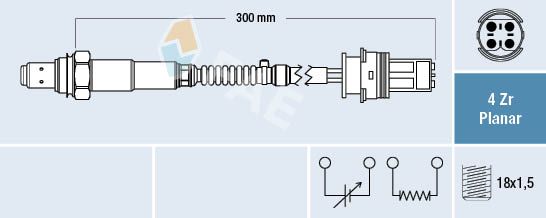 Obrázok Lambda sonda FAE  77252