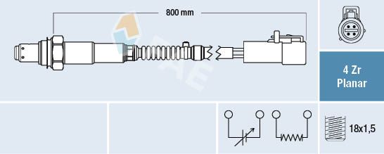 Obrázok Lambda sonda FAE  77263