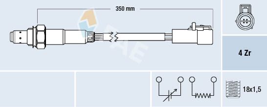 Obrázok Lambda sonda FAE  77264
