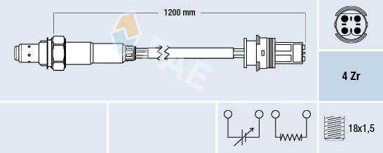 Obrázok Lambda sonda FAE  77276