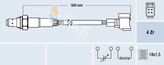 Obrázok Lambda sonda FAE  77297