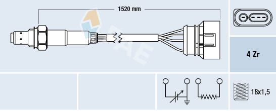 Obrázok Lambda sonda FAE  77301