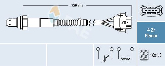 Obrázok Lambda sonda FAE  77308