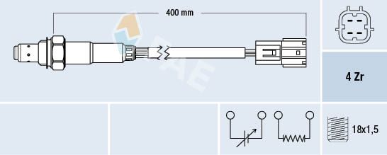 Obrázok Lambda sonda FAE  77346