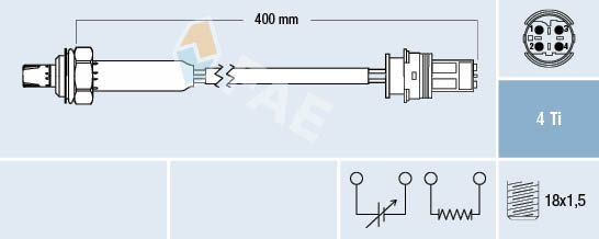 Obrázok Lambda sonda FAE  77352