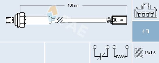 Obrázok Lambda sonda FAE  77357