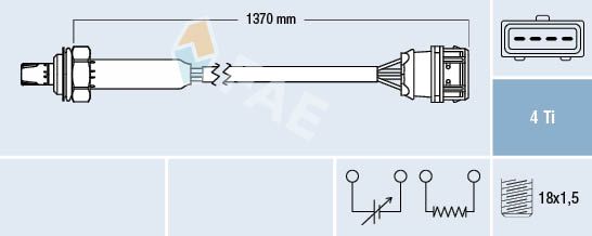 Obrázok Lambda sonda FAE  77359