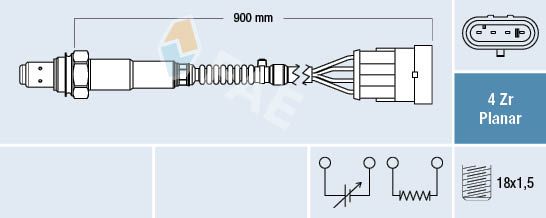 Obrázok Lambda sonda FAE  77362