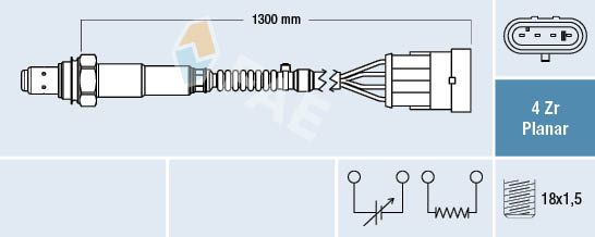 Obrázok Lambda sonda FAE  77363