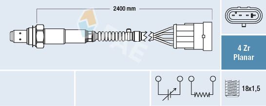 Obrázok Lambda sonda FAE  77366