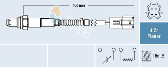 Obrázok Lambda sonda FAE  77392