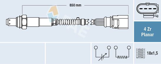 Obrázok Lambda sonda FAE  77403