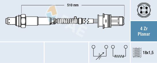 Obrázok Lambda sonda FAE  77408