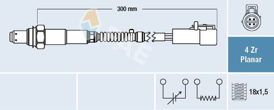 Obrázok Lambda sonda FAE  77418