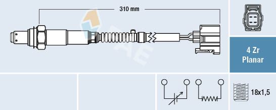 Obrázok Lambda sonda FAE  77427