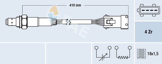 Obrázok Lambda sonda FAE  77432