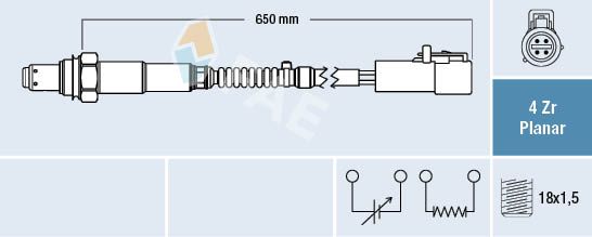 Obrázok Lambda sonda FAE  77446