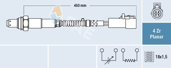 Obrázok Lambda sonda FAE  77447
