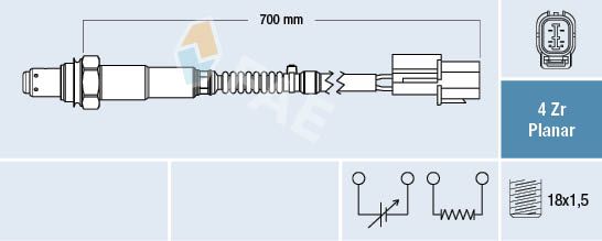 Obrázok Lambda sonda FAE  77450