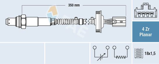 Obrázok Lambda sonda FAE  77451