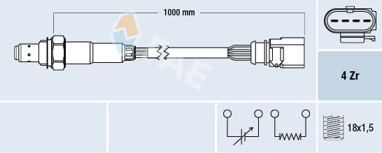Obrázok Lambda sonda FAE  77459