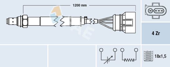 Obrázok Lambda sonda FAE  77460