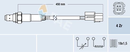 Obrázok Lambda sonda FAE  77476