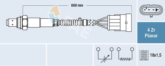 Obrázok Lambda sonda FAE  77495