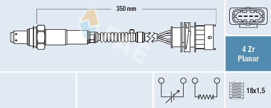 Obrázok Lambda sonda FAE  77498
