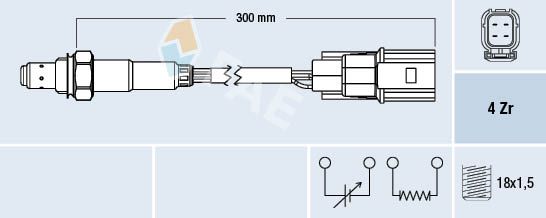 Obrázok Lambda sonda FAE  77502
