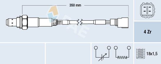 Obrázok Lambda sonda FAE  77511
