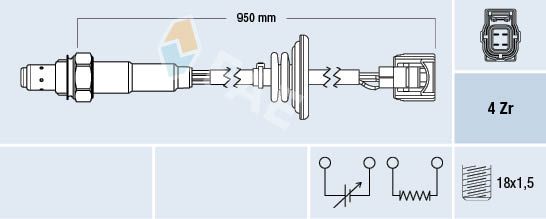 Obrázok Lambda sonda FAE  77520