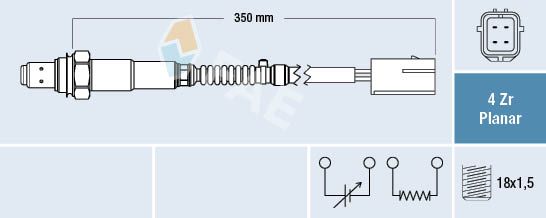 Obrázok Lambda sonda FAE  77530