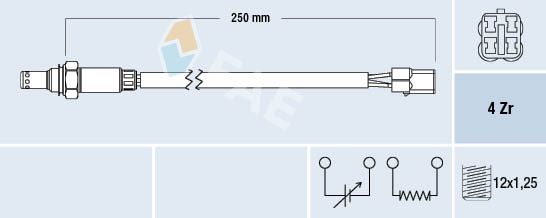 Obrázok Lambda sonda FAE  77541